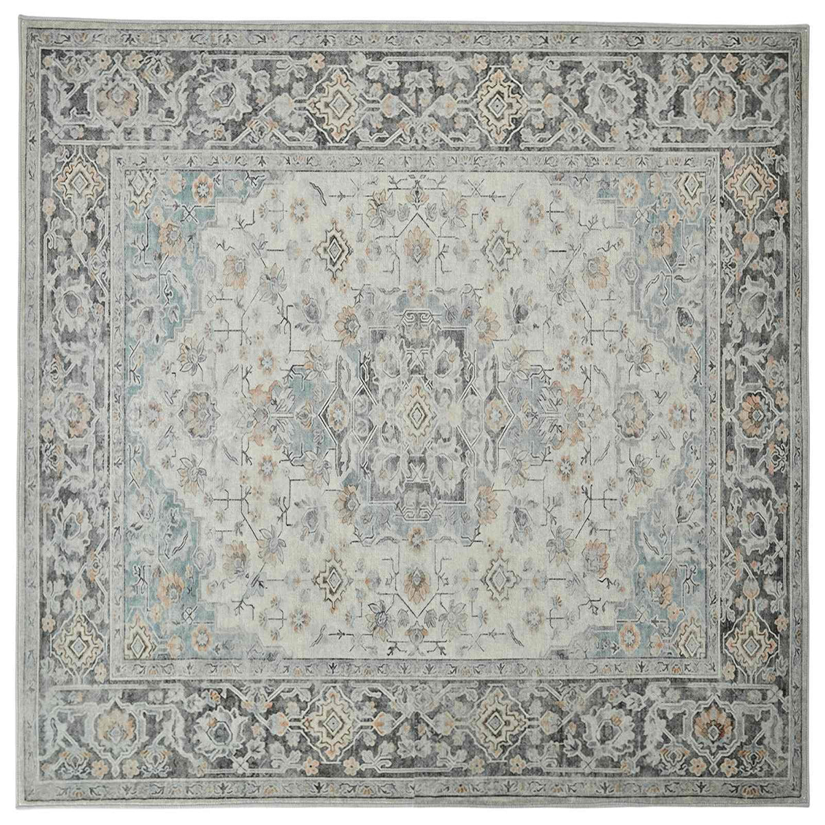 Rug ORIZ Cream 240 x 240 cm 100% Polyester