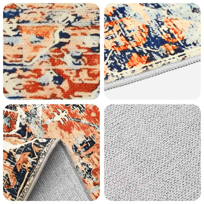 Rug ORIZ Orange 140 x 200 cm 100% Polyester