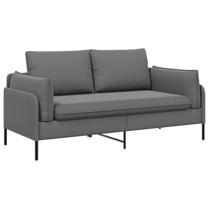 2-Seater Sofa 2-Seater Dark Grey 188 x 81 x 89 cm Velvet