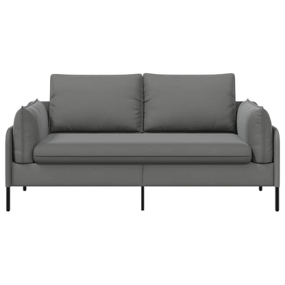 2-Seater Sofa 2-Seater Dark Grey 188 x 81 x 89 cm Velvet