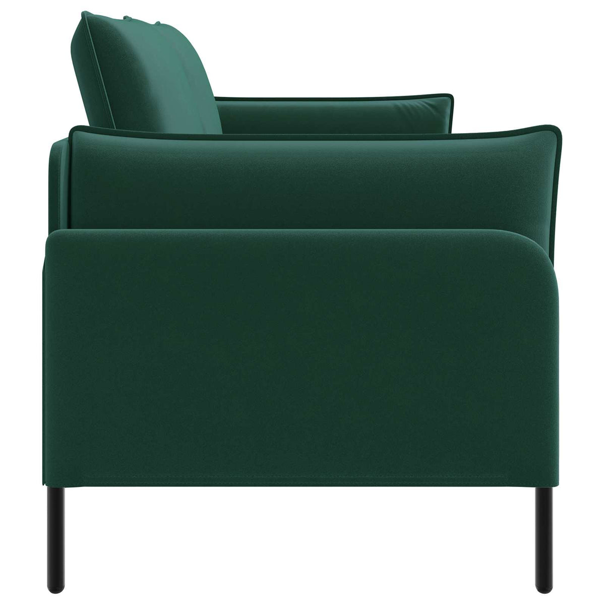 2-Seater Sofa 2-Seater Dark Green 188 x 81 x 89 cm Velvet