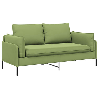 2-Seater Sofa 2-Seater Light Green 188 x 81 x 89 cm Velvet