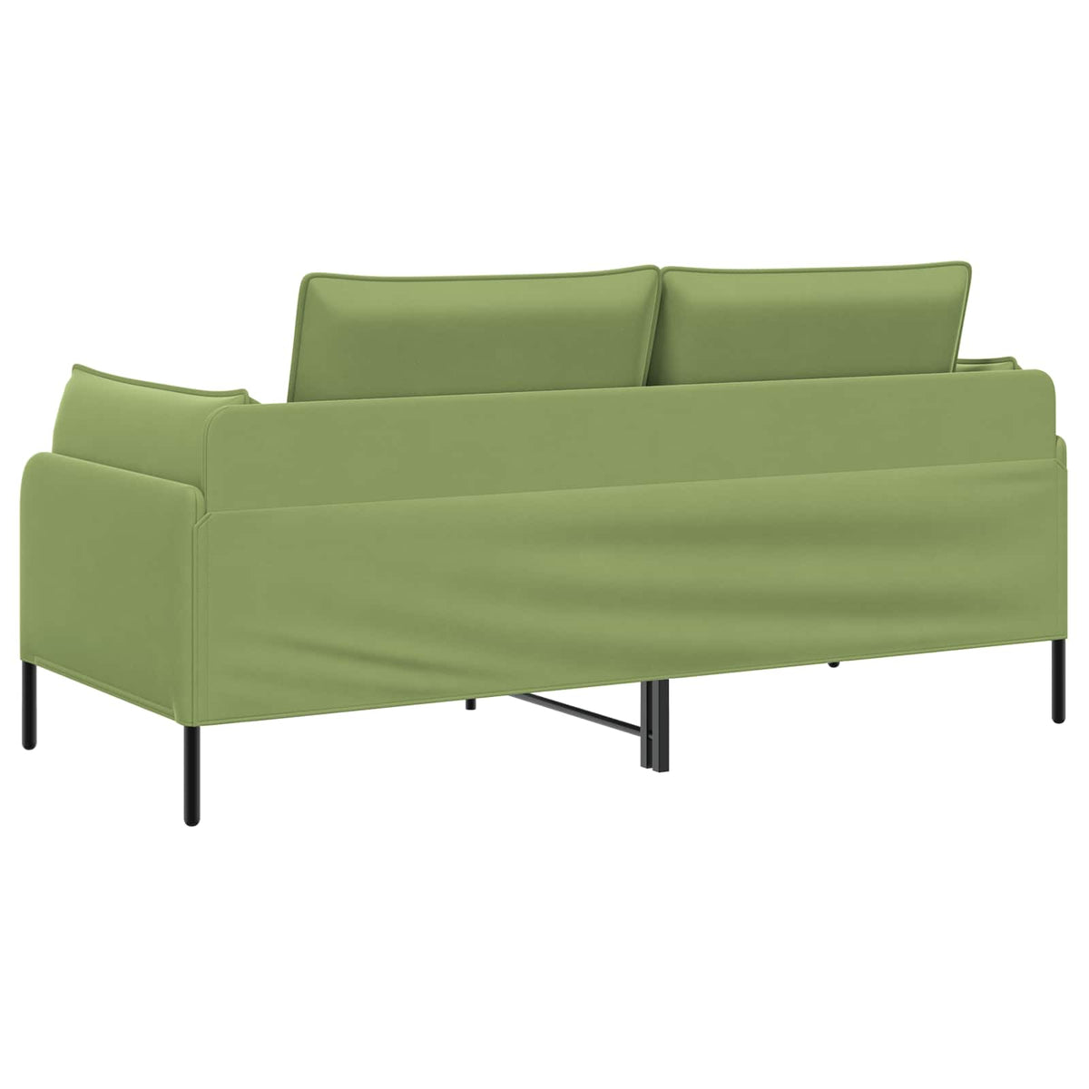 2-Seater Sofa 2-Seater Light Green 188 x 81 x 89 cm Velvet