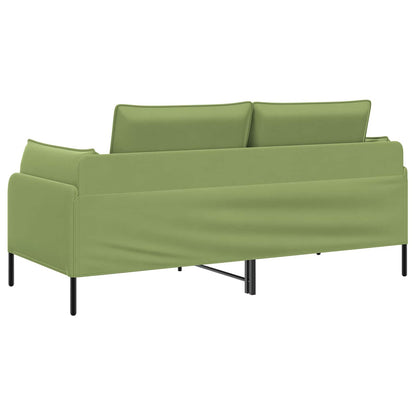 2-Seater Sofa 2-Seater Light Green 188 x 81 x 89 cm Velvet