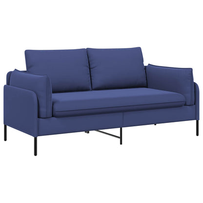 2-Seater Sofa 2-Seater Police Blue 188 x 81 x 89 cm Velvet