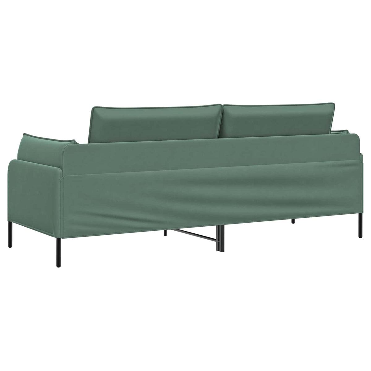 3-Seater Sofa 3-Seater Sea Green 222 x 81 x 89 cm Velvet