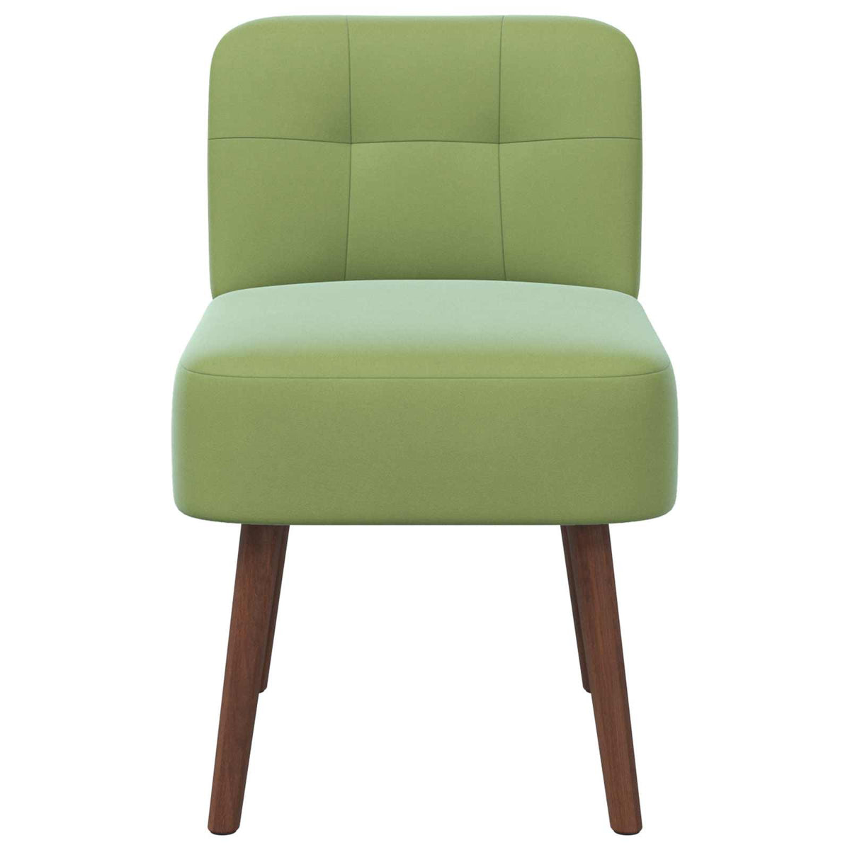 Slipper Chair Light Green Velvet