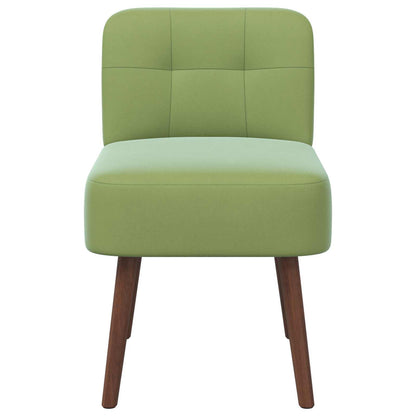 Slipper Chair Light Green Velvet