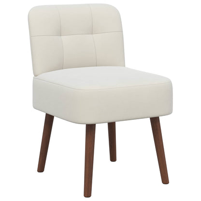 Slipper Chair Cream Velvet
