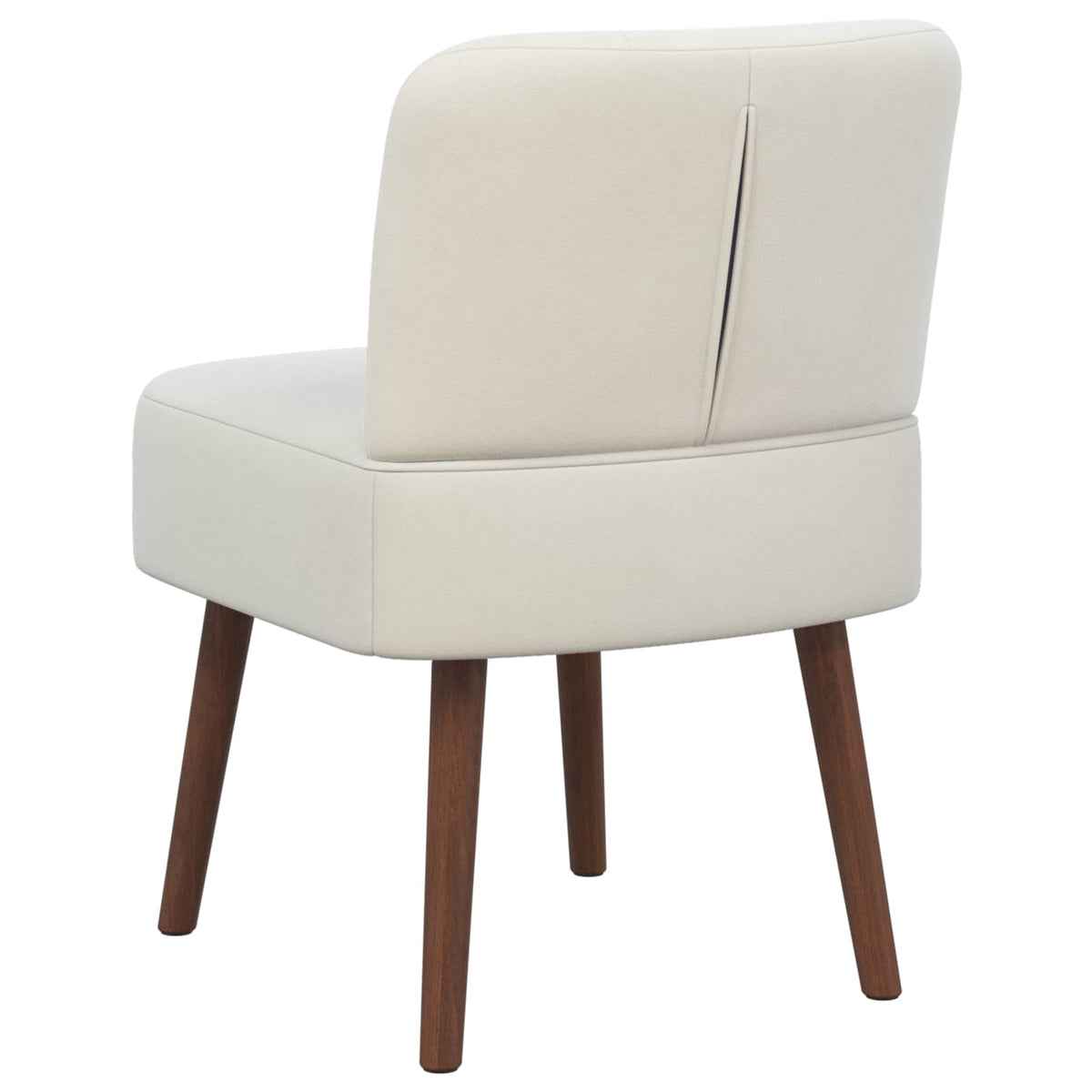 Slipper Chair Cream Velvet