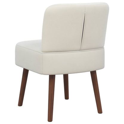 Slipper Chair Cream Velvet