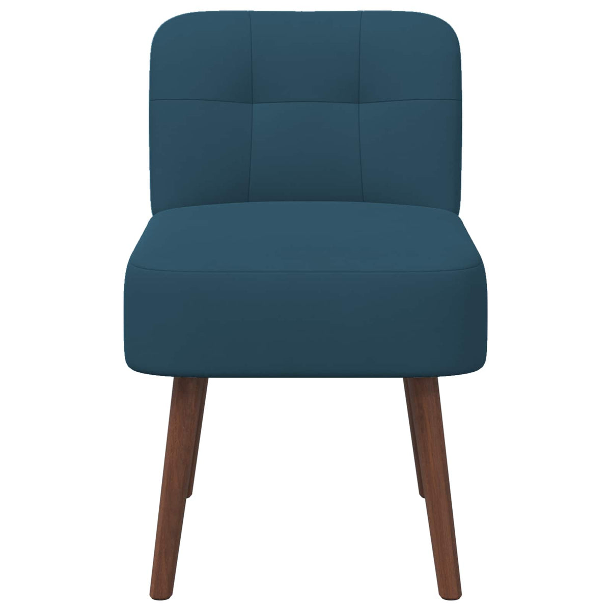 Slipper Chair Blue Velvet