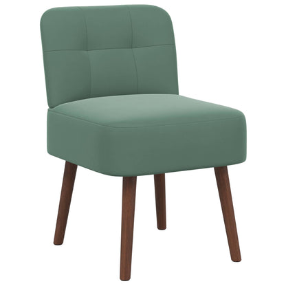 Slipper Chair Sea Green Velvet