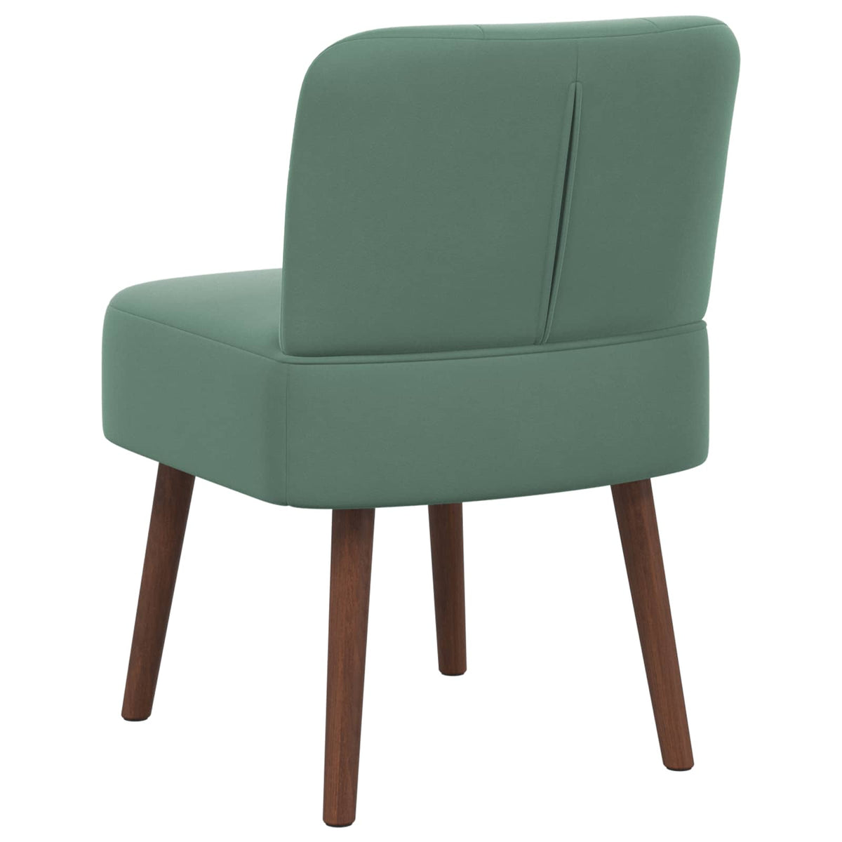 Slipper Chair Sea Green Velvet