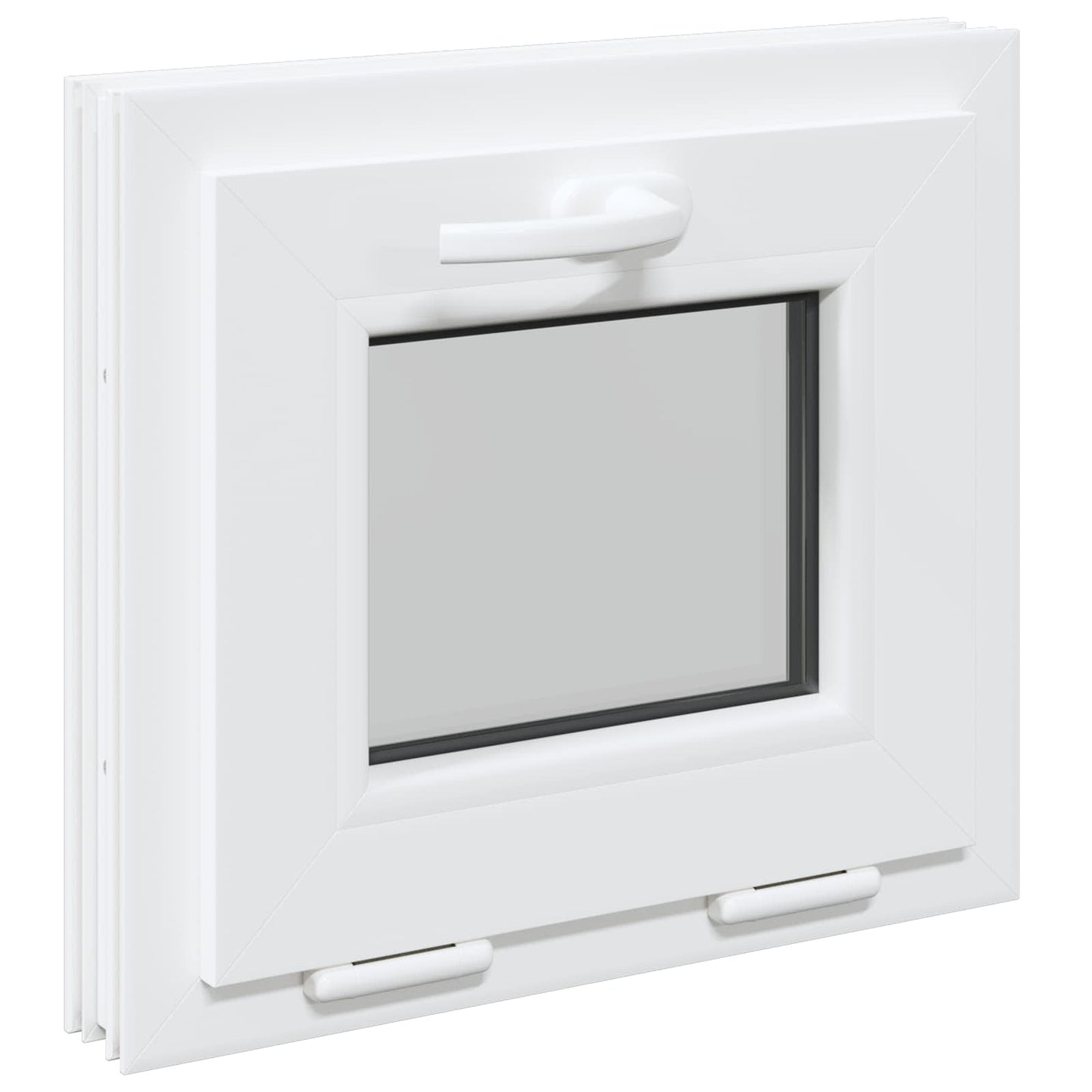 Basement Window Internal Colour White RISOR 45 x 40 cm