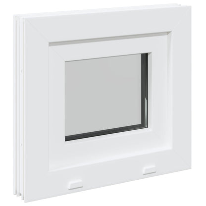 Basement Window Internal Colour White RISOR 45 x 40 cm