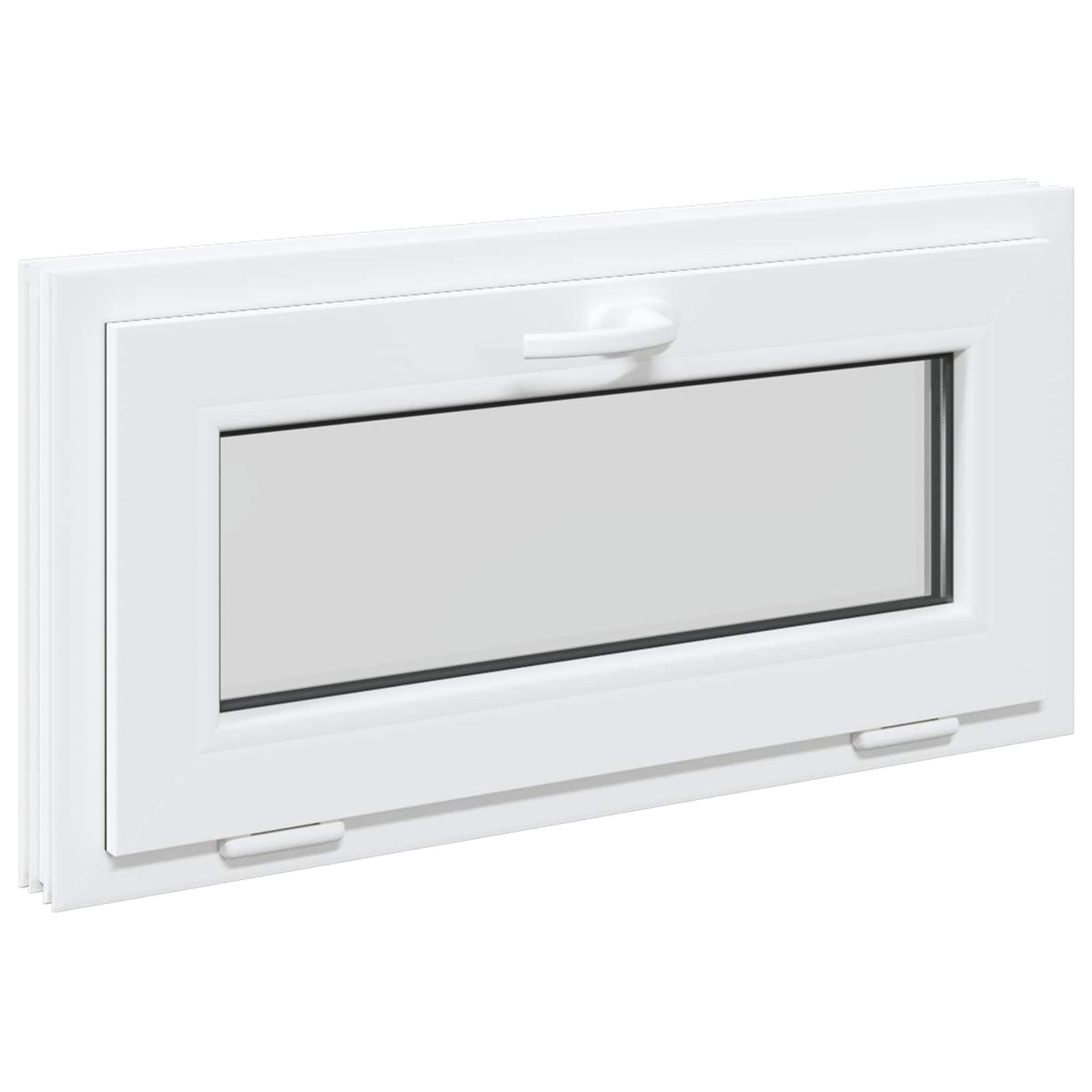 Basement Window Internal Colour White RISOR 85 x 40 cm