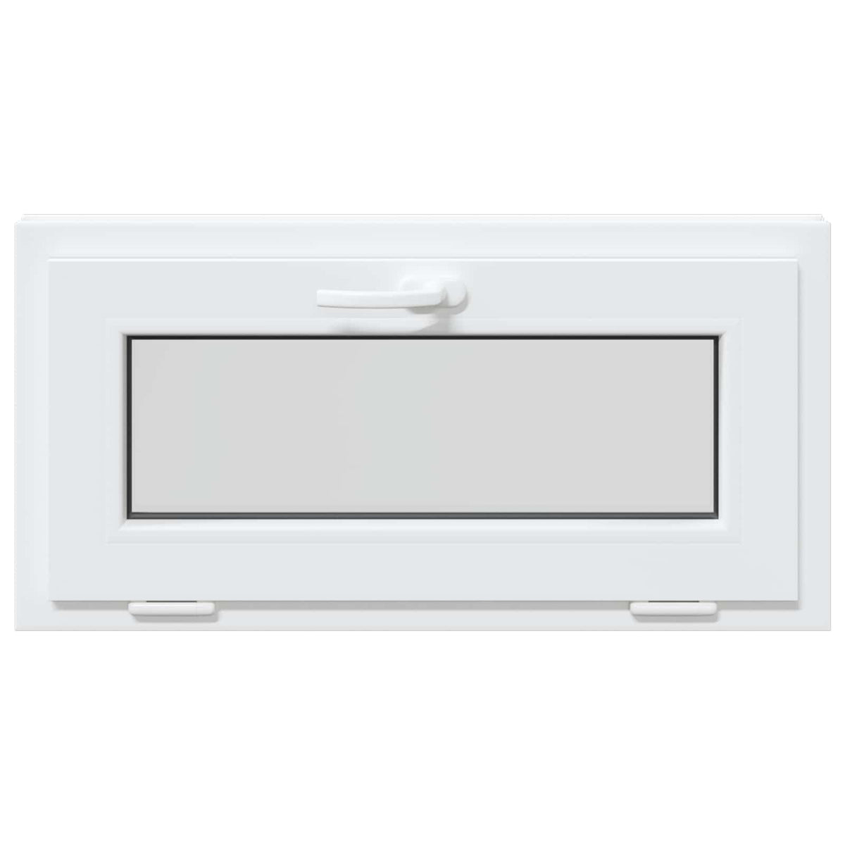 Basement Window Internal Colour White RISOR 75 x 45 cm