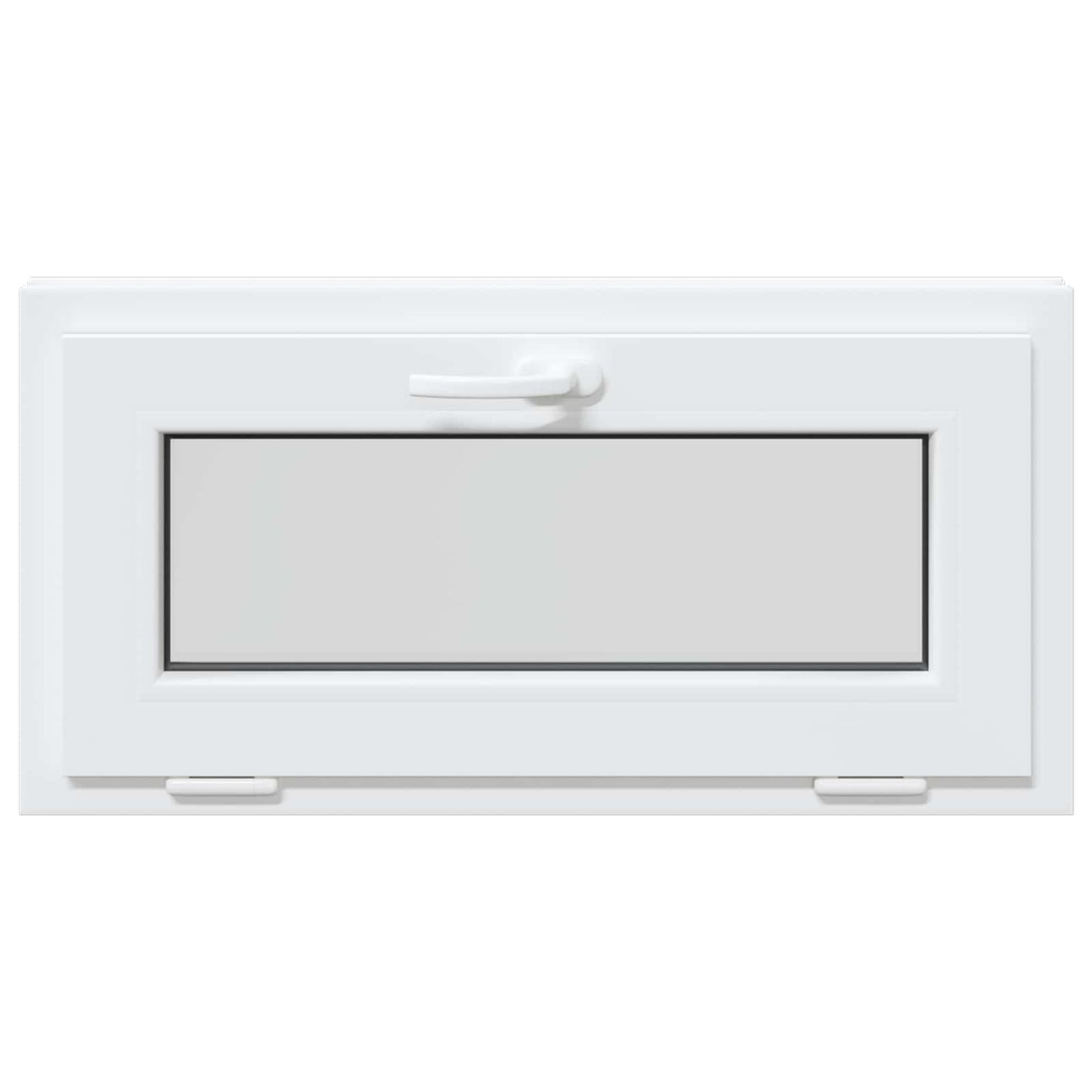 Basement Window Internal Colour White RISOR 85 x 45 cm