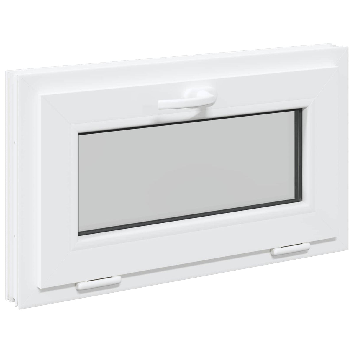 Basement Window Internal Colour White RISOR 70 x 40 cm