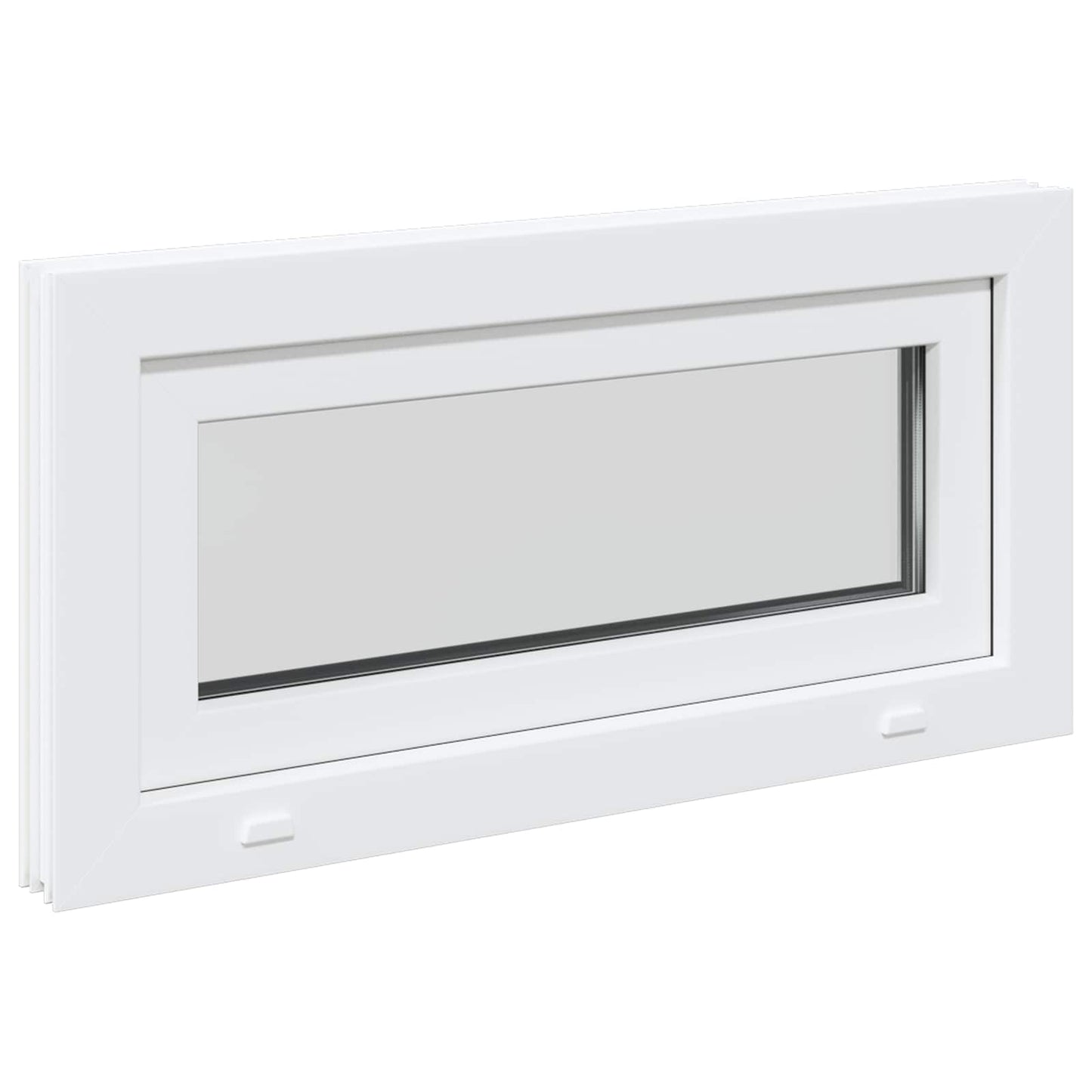 Basement Window Internal Colour White RISOR 75 x 40 cm