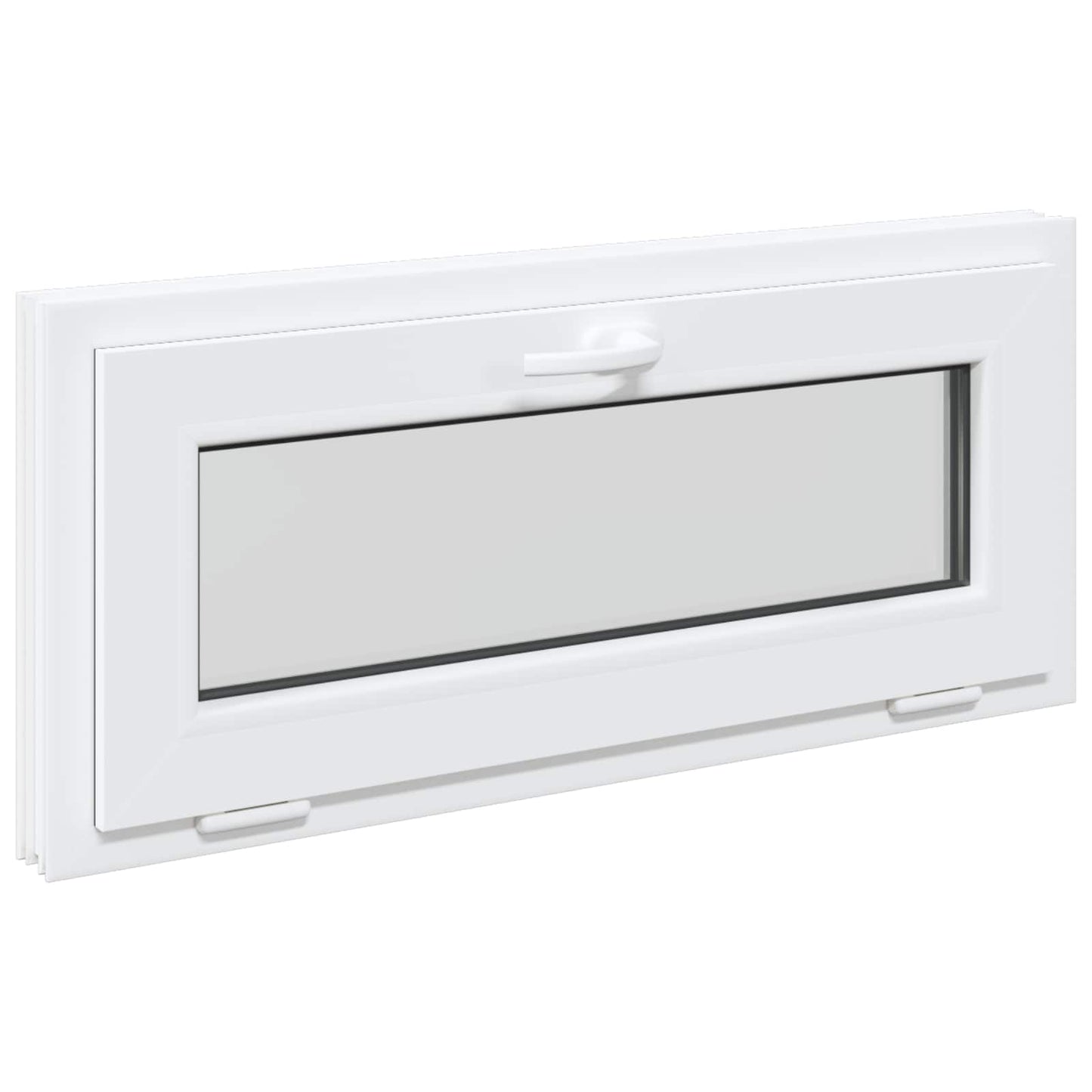 Basement Window Internal Colour White RISOR 95 x 40 cm