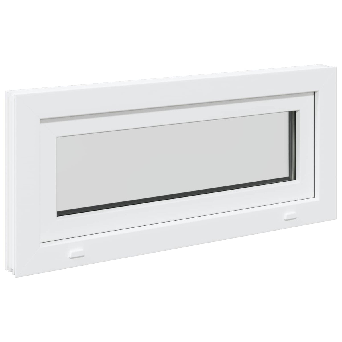 Basement Window Internal Colour White RISOR 95 x 40 cm