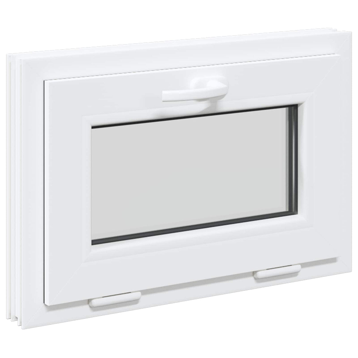Basement Window Internal Colour White RISOR 65 x 45 cm