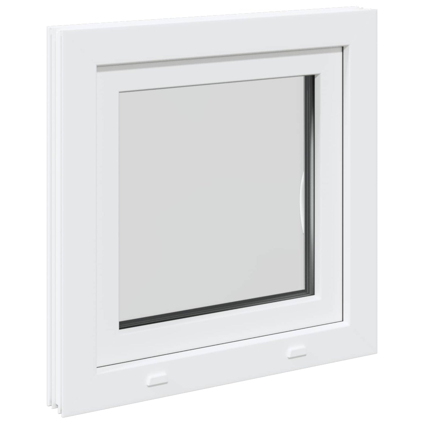 Basement Window RISOR 55 x 55 cm PVC and Glass