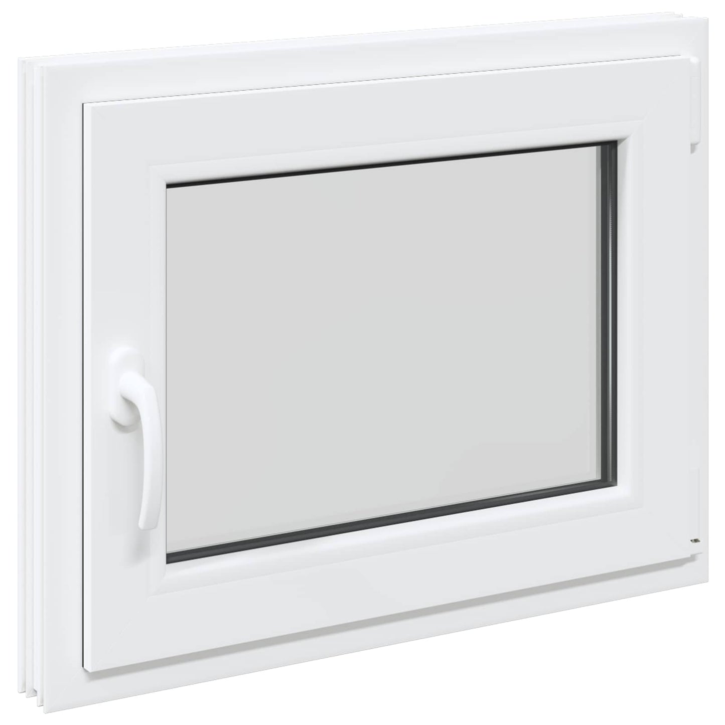Basement Window RISOR 65 x 55 cm PVC and Glass