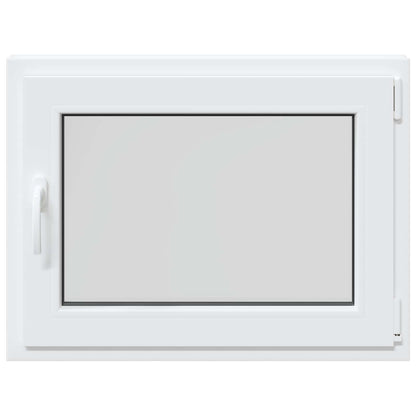 Basement Window RISOR 80 x 55 cm PVC and Glass