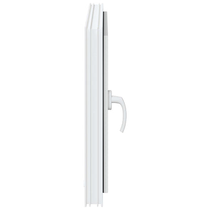 Basement Window RISOR 80 x 55 cm PVC and Glass