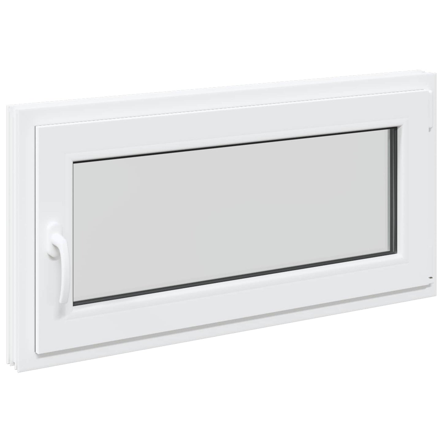 Basement Window Internal Colour White RISOR 105 x 55 cm