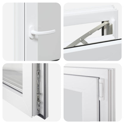 Basement Window RISOR 50 x 70 cm PVC and Glass