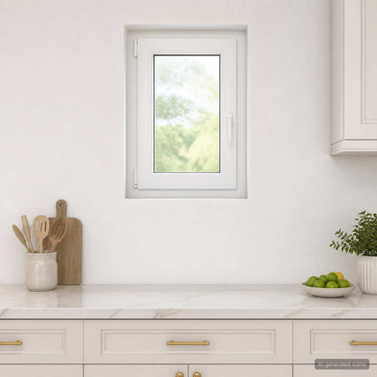 Basement Window RISOR 50 x 70 cm PVC and Glass