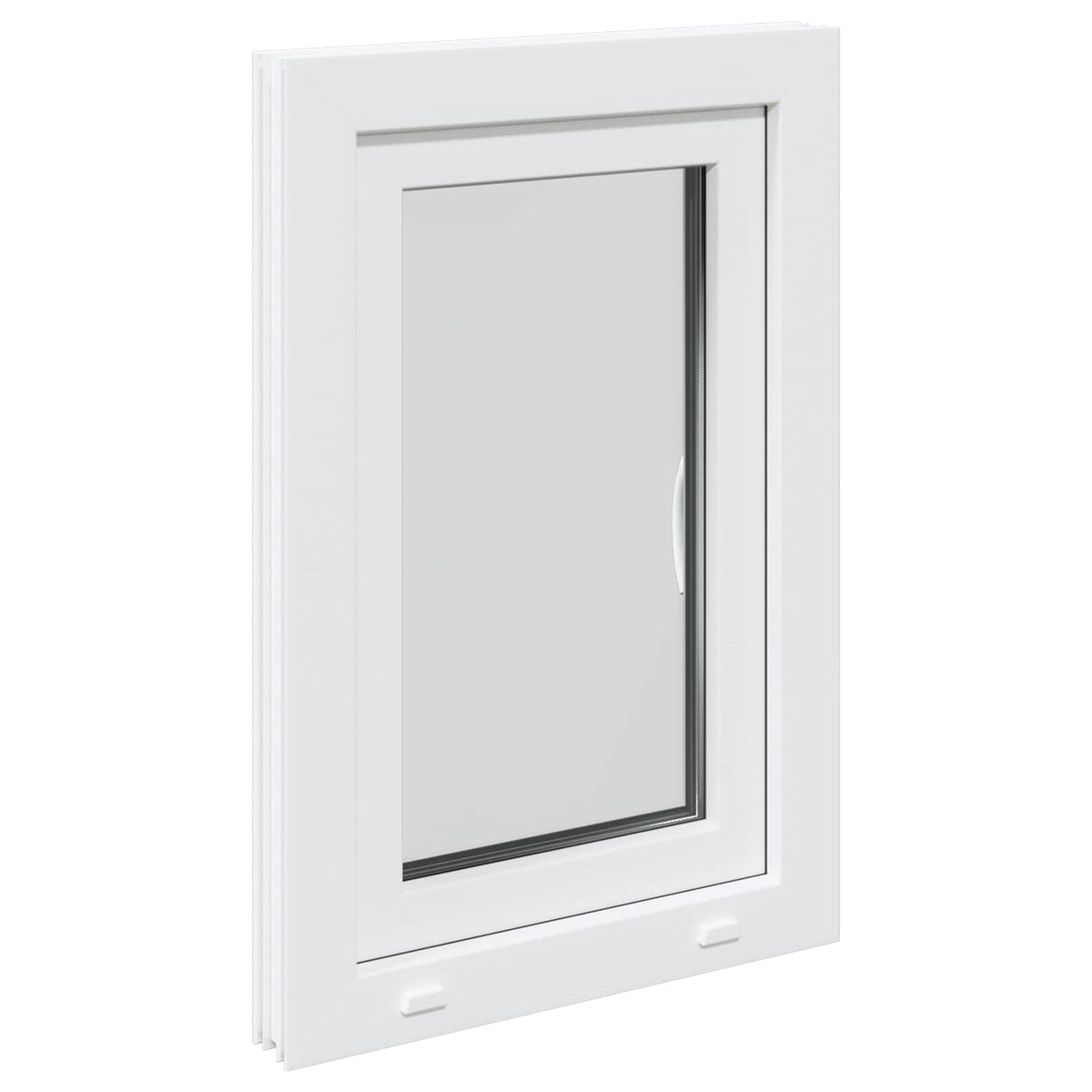 Basement Window Internal Colour White RISOR 40 x 80 cm