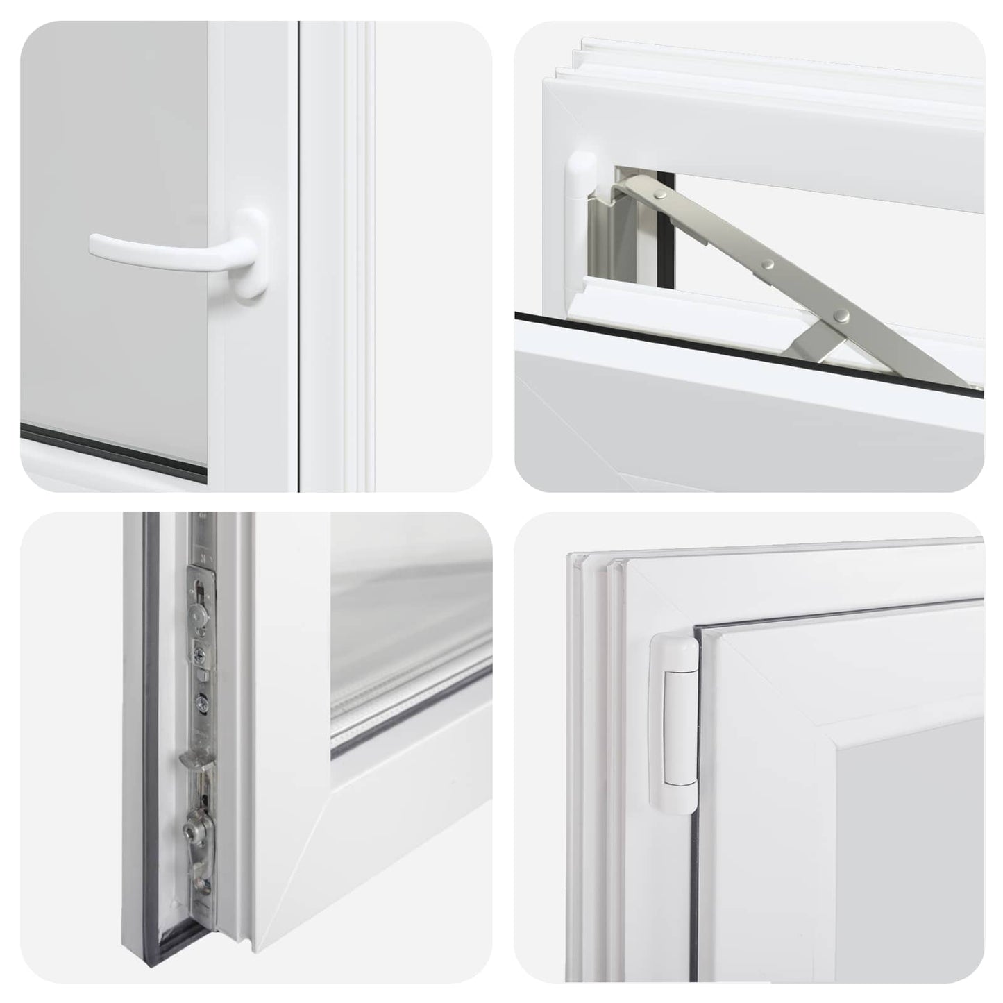 Basement Window RISOR 60 x 50 cm PVC and Glass
