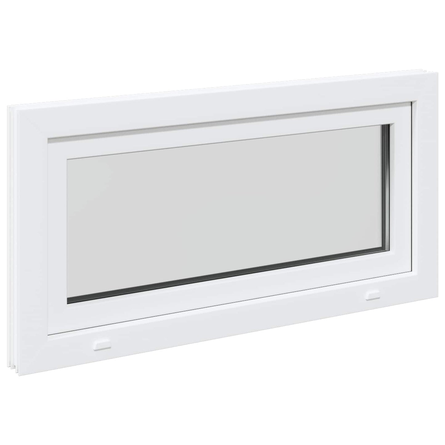 Basement Window Internal Colour White RISOR 105 x 50 cm
