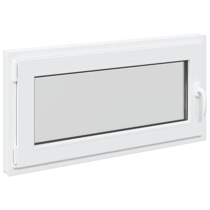 Basement Window Internal Colour White RISOR 105 x 50 cm