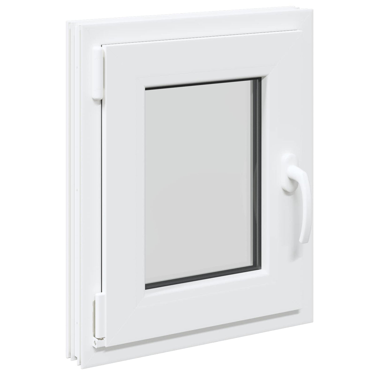 Basement Window Internal Colour White RISOR 40 x 55 cm