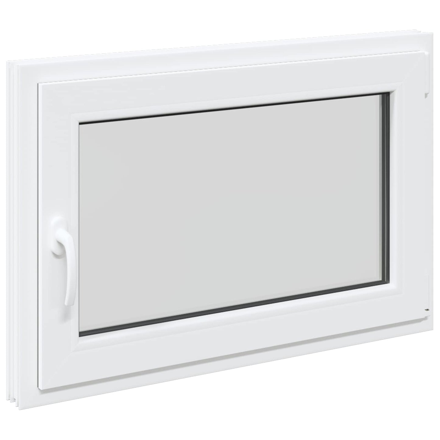 Basement Window RISOR 95 x 55 cm PVC and Glass