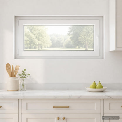 Basement Window Internal Colour White RISOR 100 x 55 cm