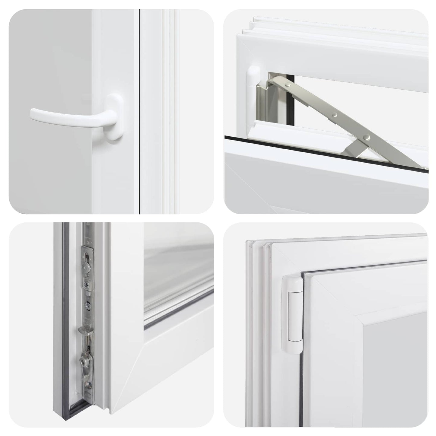 Basement Window RISOR 50 x 60 cm PVC and Glass