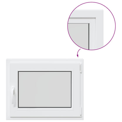 Basement Window Internal Colour White RISOR 70 x 60 cm