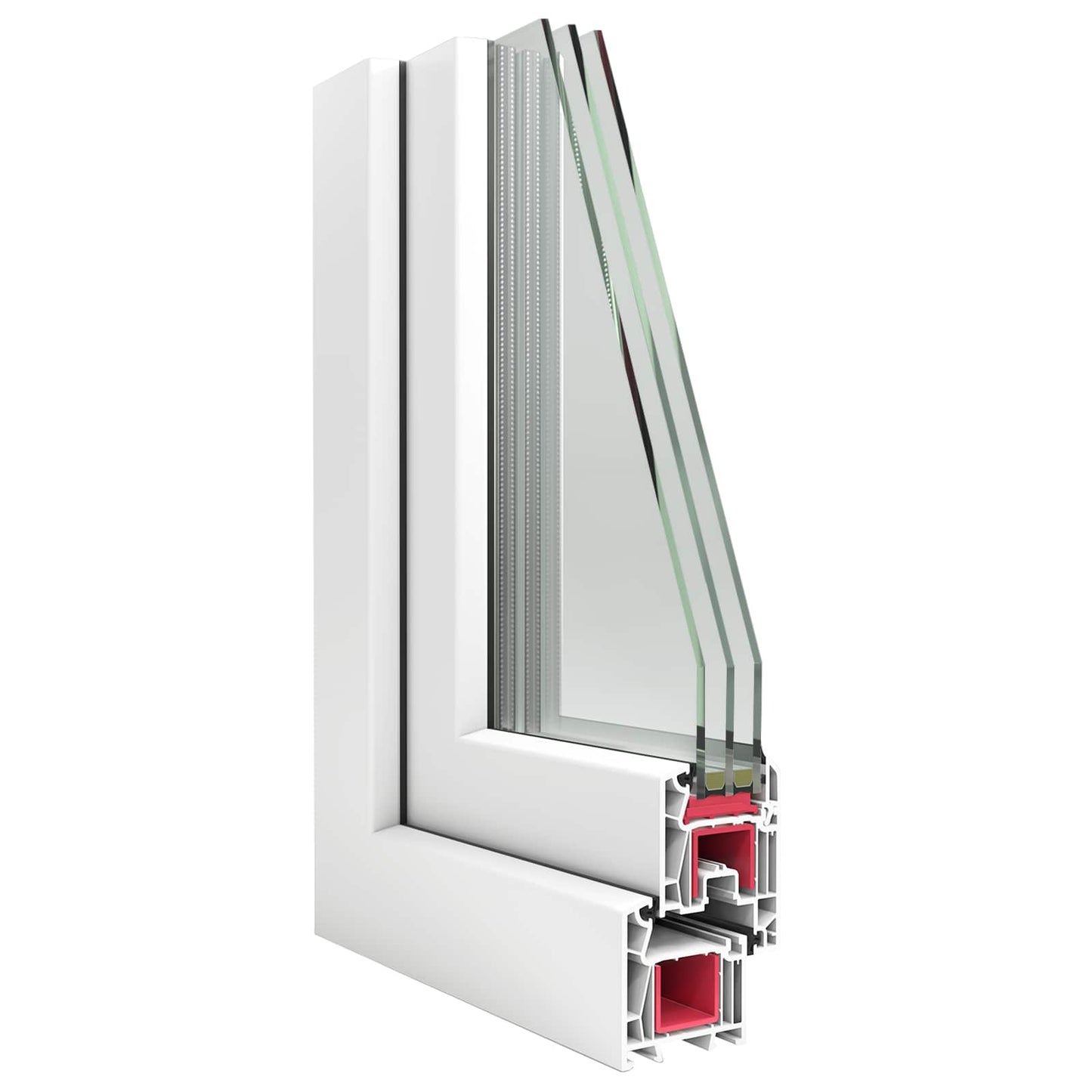 Basement Window RISOR 50 x 70 cm PVC and Glass
