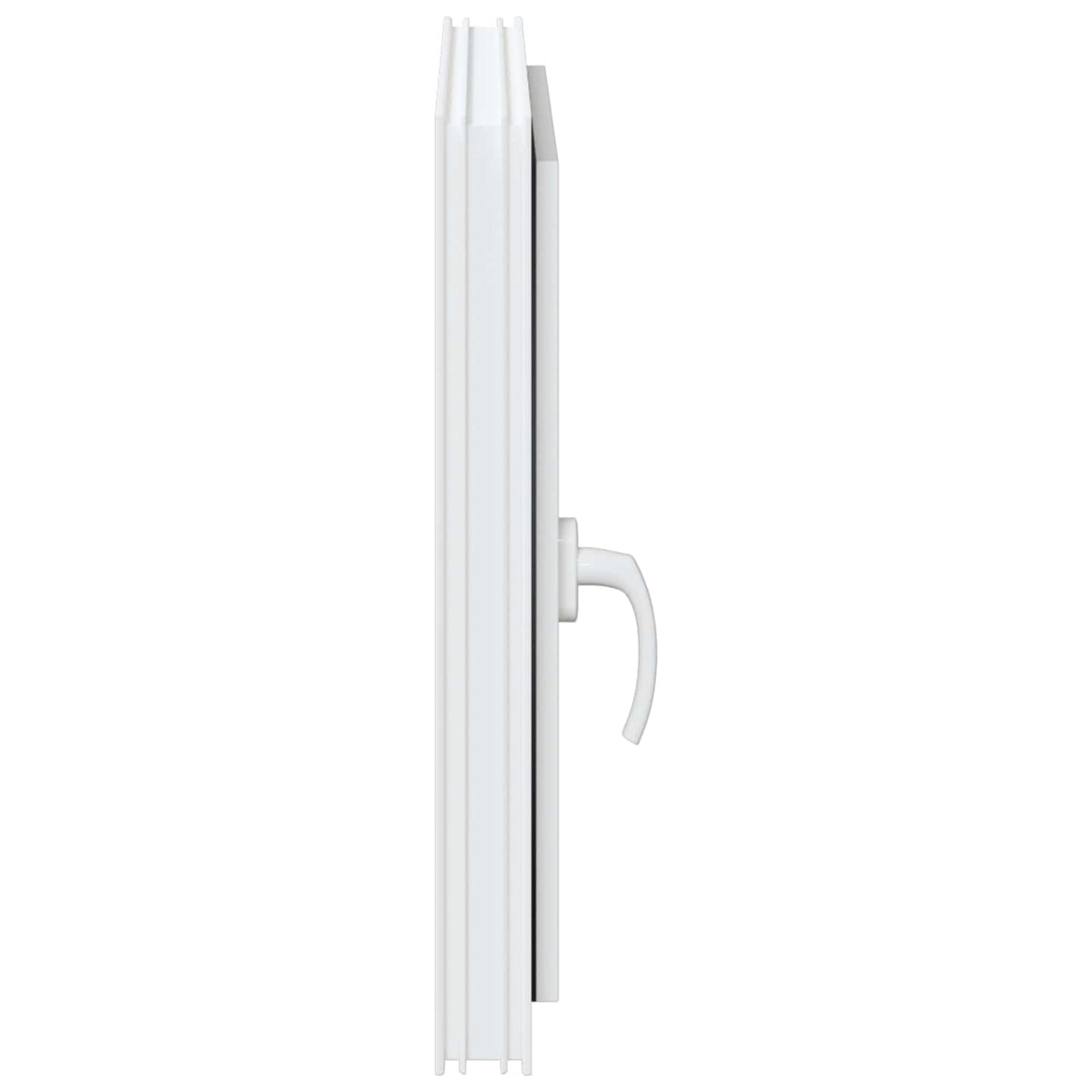 Basement Window Internal Colour White RISOR 70 x 70 cm