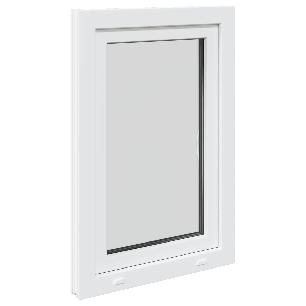 Basement Window Internal Colour White RISOR 50 x 100 cm