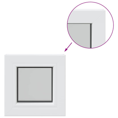 Cellar Window Internal Colour White RISOR 30 x 30 cm