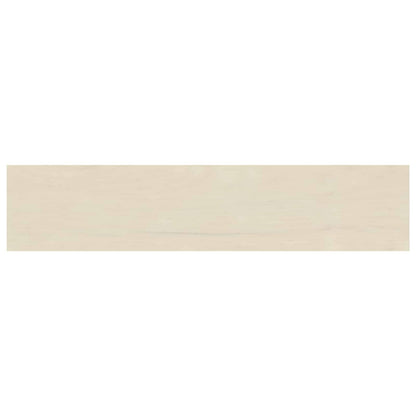 Window Sills 2 pcs White 80 x 15 x 2 cm Solid Oak Wood