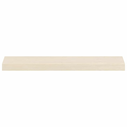 Window Sills 2 pcs White 80 x 20 x 2 cm Solid Oak Wood